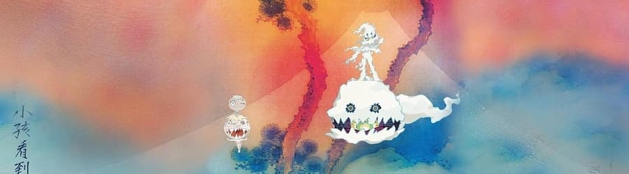 Cover for KIDS SEE GHOSTS - 4th Dimension